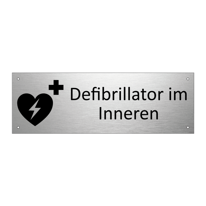 Defibrillator im Inneren