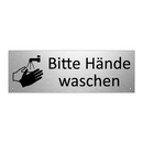 Bitte Hände waschen