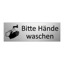 Bitte Hände waschen