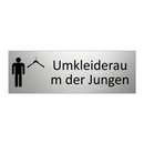 Umkleideraum der Jungen
