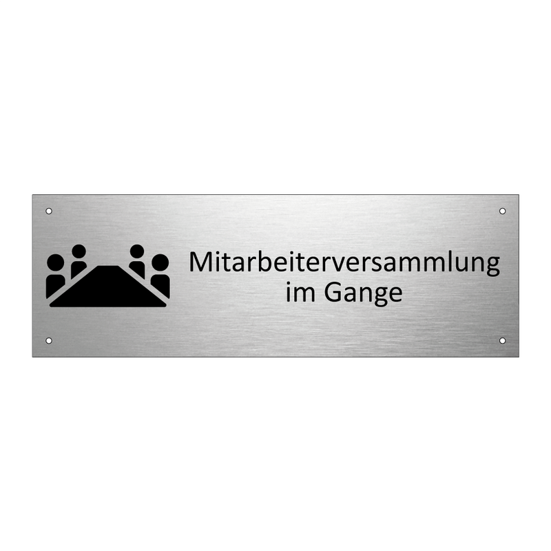 Mitarbeiterversammlung im Gange
