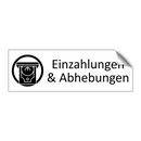 Einzahlungen & Abhebungen