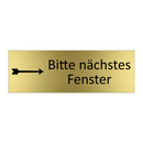 Bitte nächstes Fenster