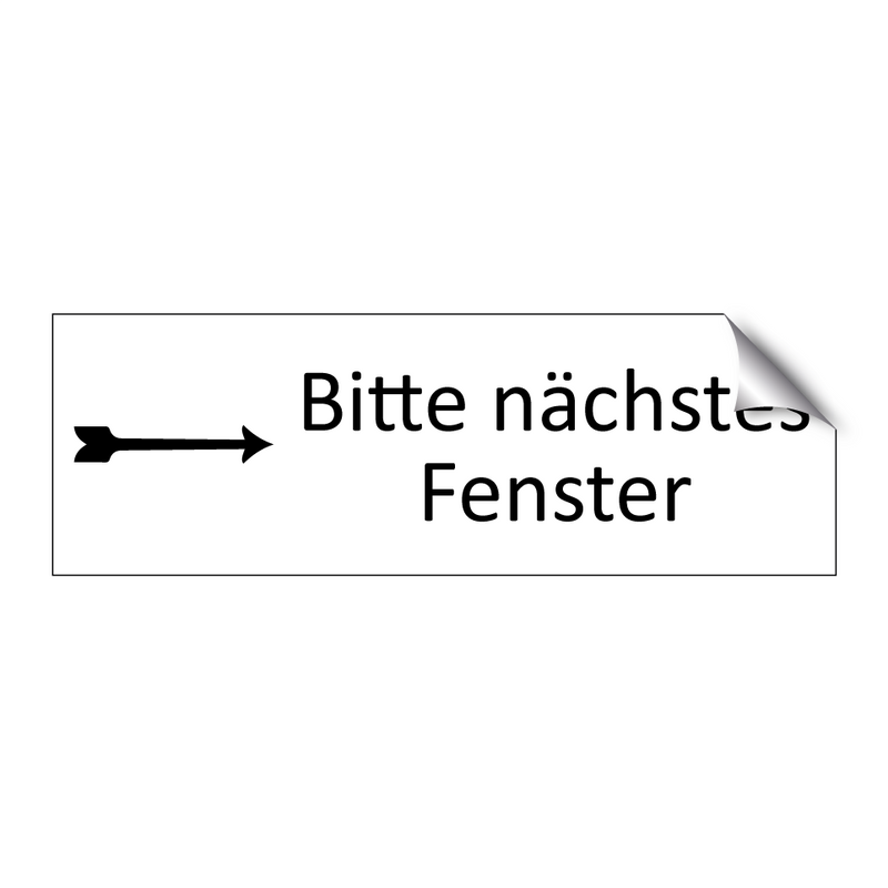 Bitte nächstes Fenster