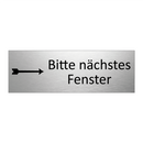 Bitte nächstes Fenster