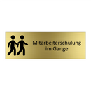 Mitarbeiterschulung im Gange