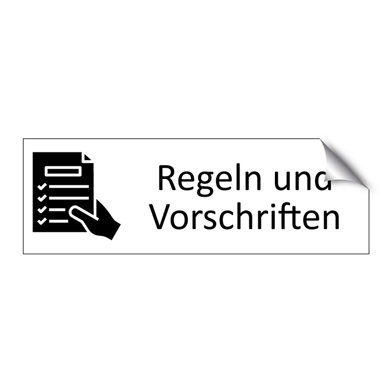 Regeln und Vorschriften
