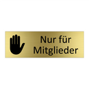 Nur für Mitglieder