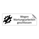 Wegen Wartungsarbeiten geschlossen