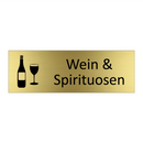Wein & Spirituosen