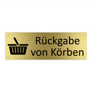 Rückgabe von Körben