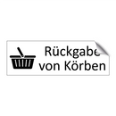 Rückgabe von Körben