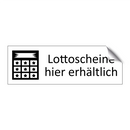 Lottoscheine hier erhältlich