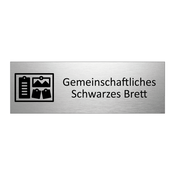 Gemeinschaftliches Schwarzes Brett