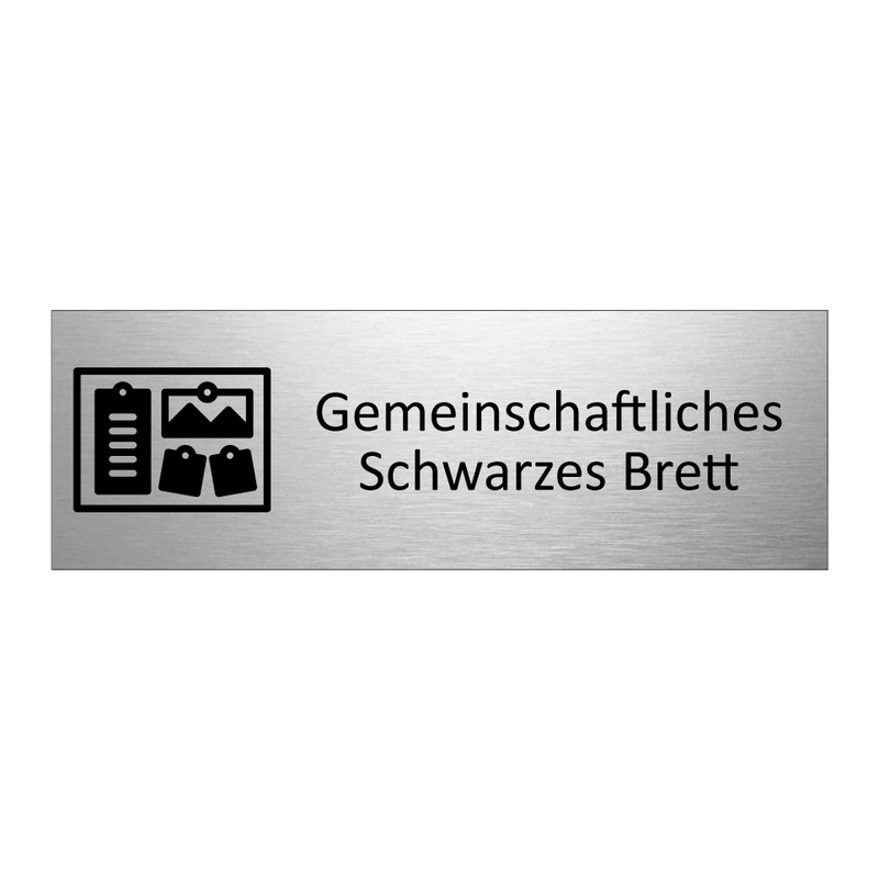Gemeinschaftliches Schwarzes Brett