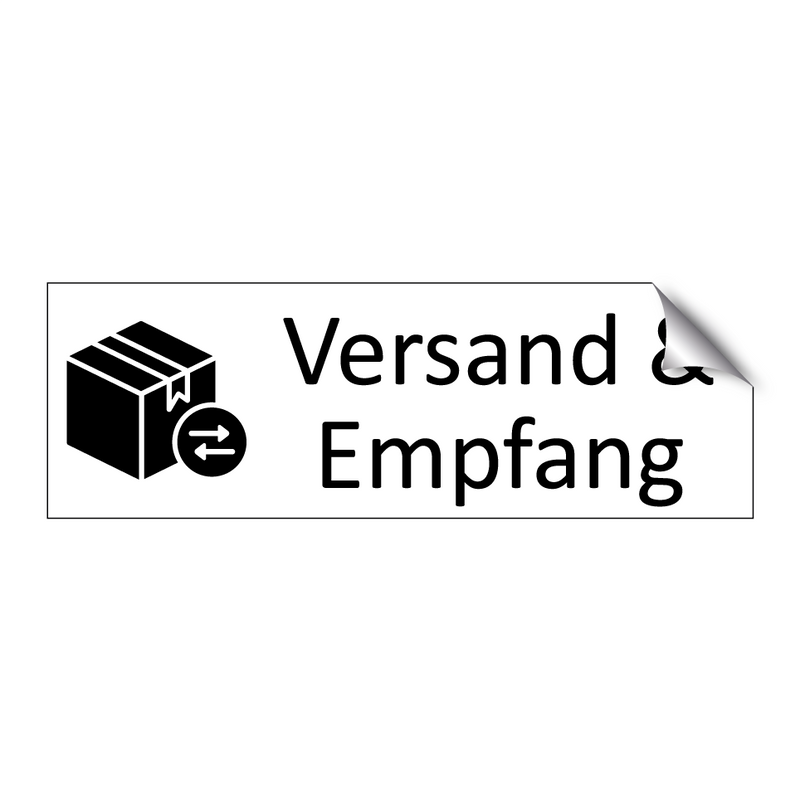 Versand & Empfang