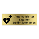 Automatisierter Externer Defibrillator innen