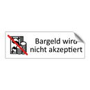 Bargeld wird nicht akzeptiert
