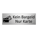 Kein Bargeld Nur Karte