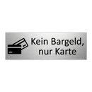 Kein Bargeld, nur Karte