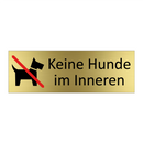 Keine Hunde im Inneren