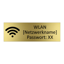WLAN [Netzwerkname] Passwort: XX
