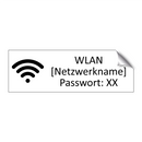 WLAN [Netzwerkname] Passwort: XX