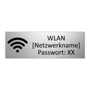 WLAN [Netzwerkname] Passwort: XX
