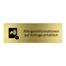 Allergeninformationen auf Anfrage erhältlich