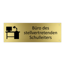 Büro des stellvertretenden Schulleiters
