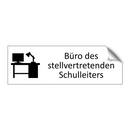 Büro des stellvertretenden Schulleiters