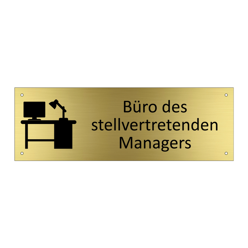 Büro des stellvertretenden Managers