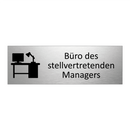 Büro des stellvertretenden Managers