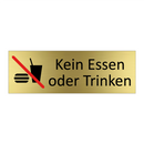 Kein Essen oder Trinken