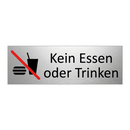 Kein Essen oder Trinken
