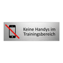 Keine Handys im Trainingsbereich