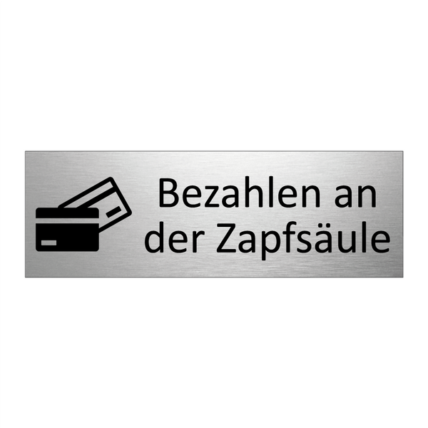 Bezahlen an der Zapfsäule