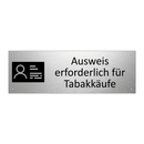 Ausweis erforderlich für Tabakkäufe