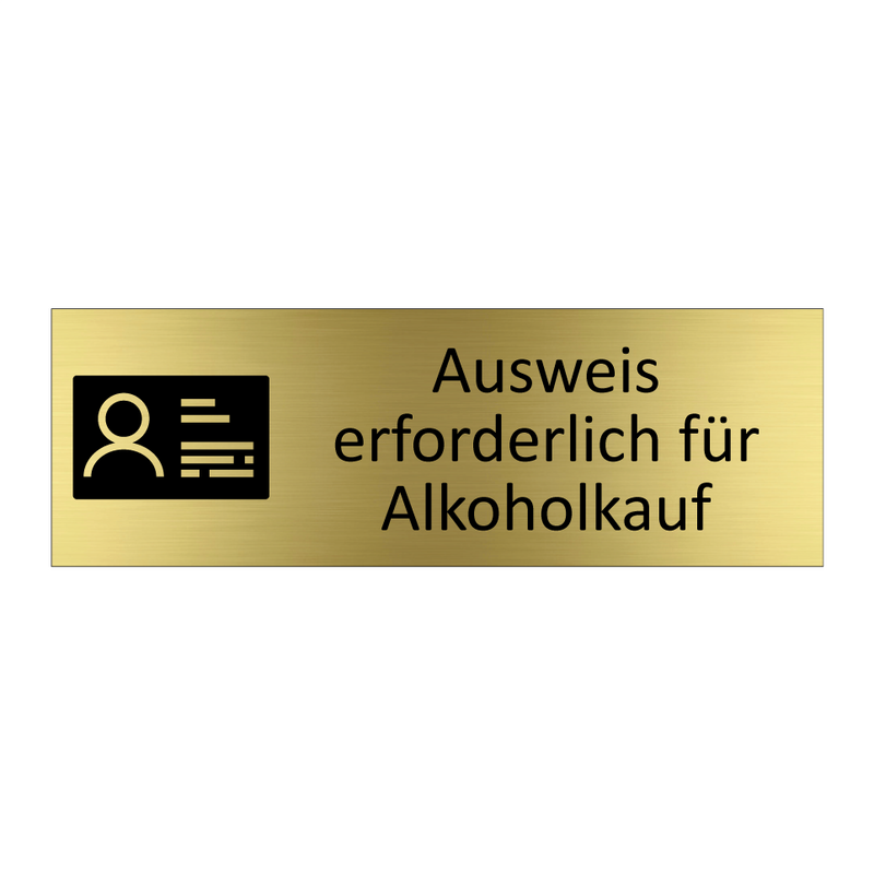 Ausweis erforderlich für Alkoholkauf