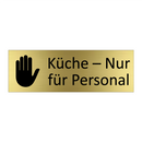Küche – Nur für Personal