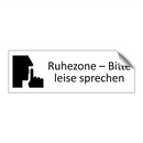 Ruhezone – Bitte leise sprechen