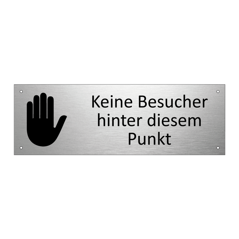 Keine Besucher hinter diesem Punkt