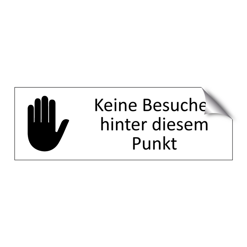 Keine Besucher hinter diesem Punkt