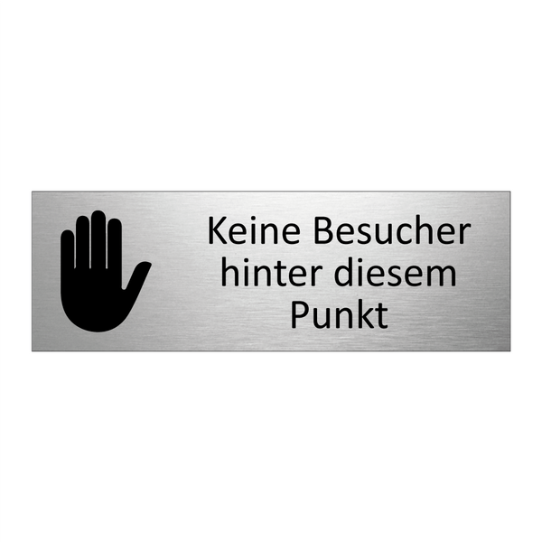Keine Besucher hinter diesem Punkt