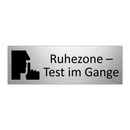 Ruhezone – Test im Gange
