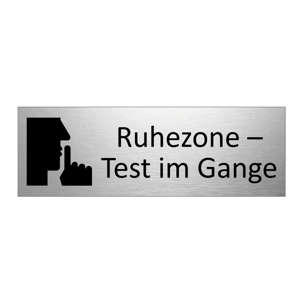 Ruhezone – Test im Gange