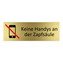 Keine Handys an der Zapfsäule