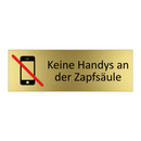 Keine Handys an der Zapfsäule