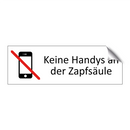 Keine Handys an der Zapfsäule
