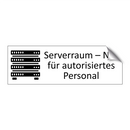 Serverraum – Nur für autorisiertes Personal